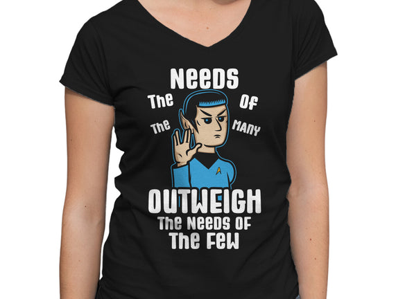 Needs Of The Many