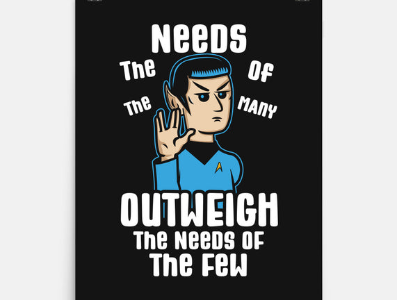 Needs Of The Many