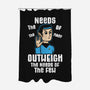 Needs Of The Many-None-Polyester-Shower Curtain-piercek26