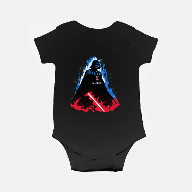 Vader Ascends-Baby-Basic-Onesie-MaxoArt