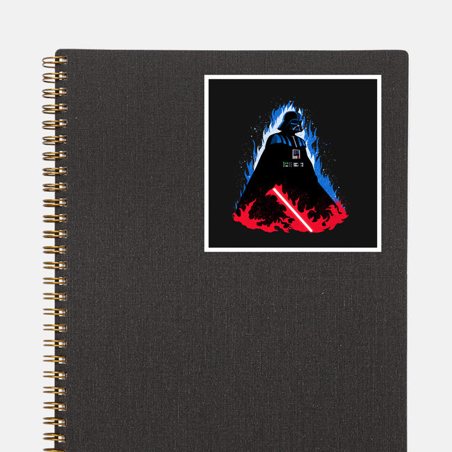 Vader Ascends-None-Glossy-Sticker-MaxoArt