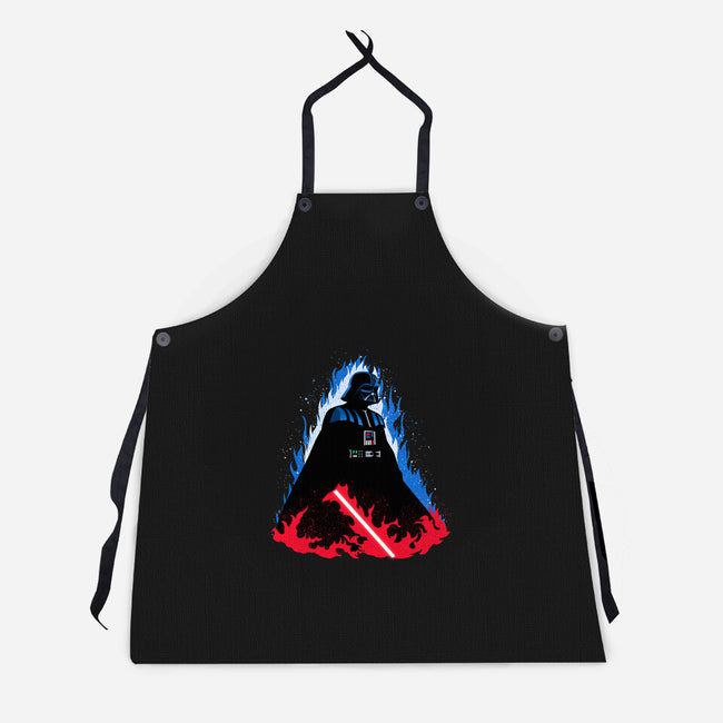 Vader Ascends-Unisex-Kitchen-Apron-MaxoArt