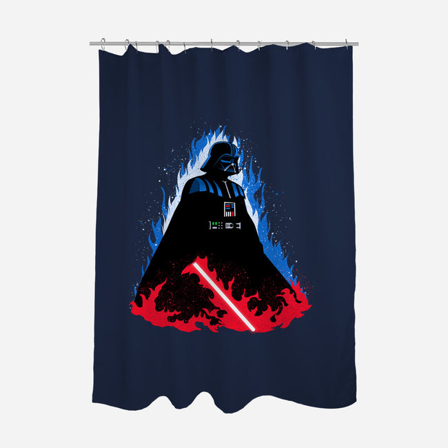 Vader Ascends-None-Polyester-Shower Curtain-MaxoArt
