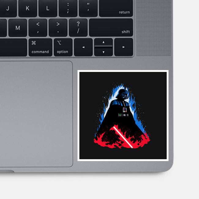Vader Ascends-None-Glossy-Sticker-MaxoArt