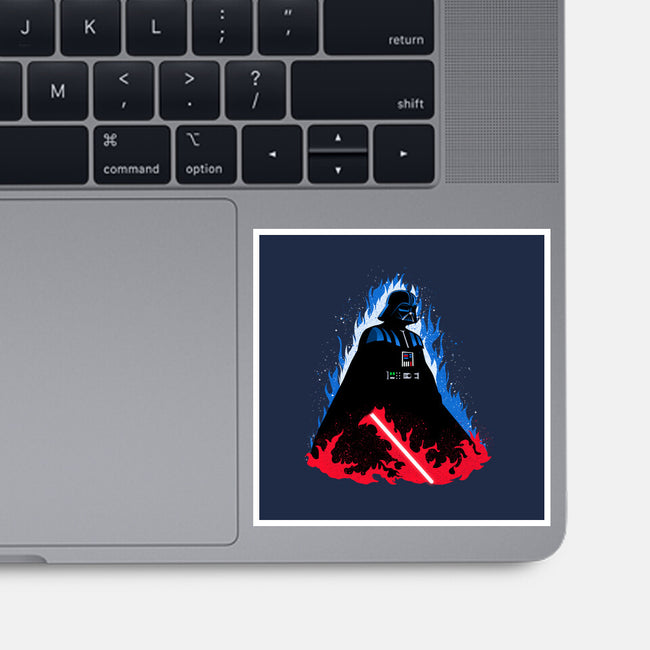 Vader Ascends-None-Glossy-Sticker-MaxoArt
