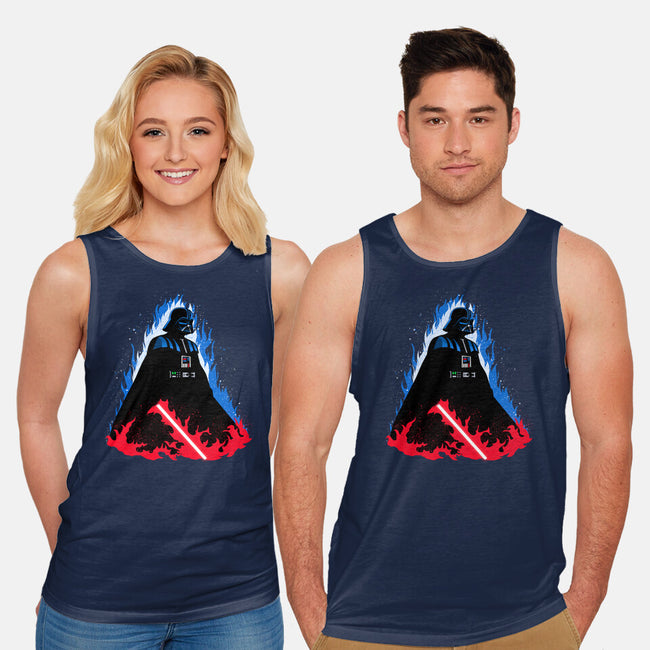 Vader Ascends-Unisex-Basic-Tank-MaxoArt