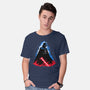 Vader Ascends-Mens-Basic-Tee-MaxoArt