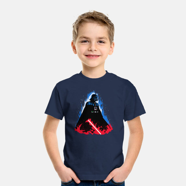 Vader Ascends-Youth-Basic-Tee-MaxoArt