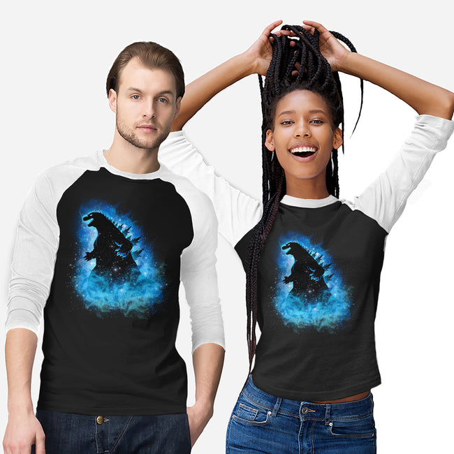 God Of Monsters-Unisex-Baseball-Tee-MaxoArt