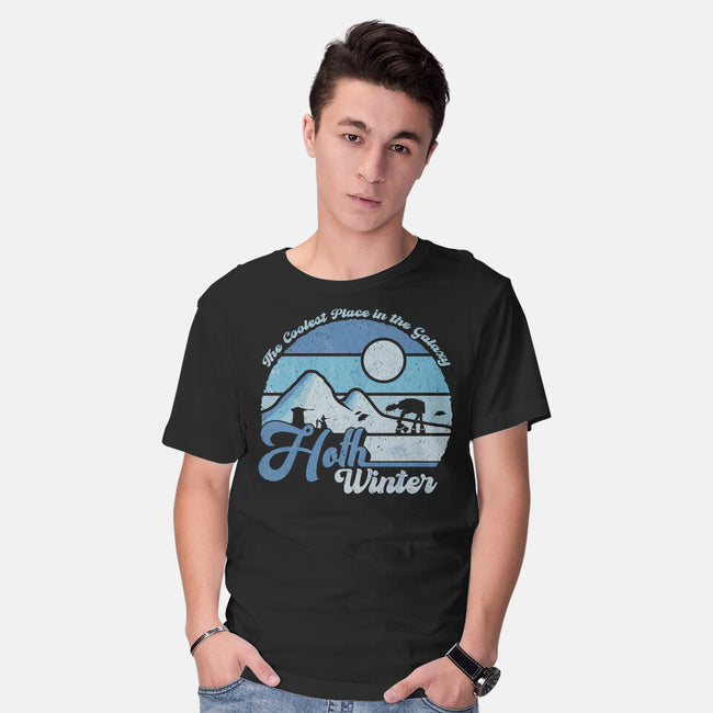 Hoth Winter-Mens-Basic-Tee-NMdesign