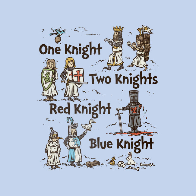 Red Knight Blue Knight-Mens-Basic-Tee-kg07