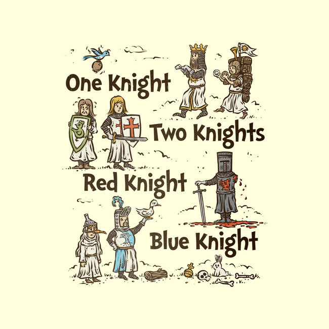 Red Knight Blue Knight-Mens-Basic-Tee-kg07