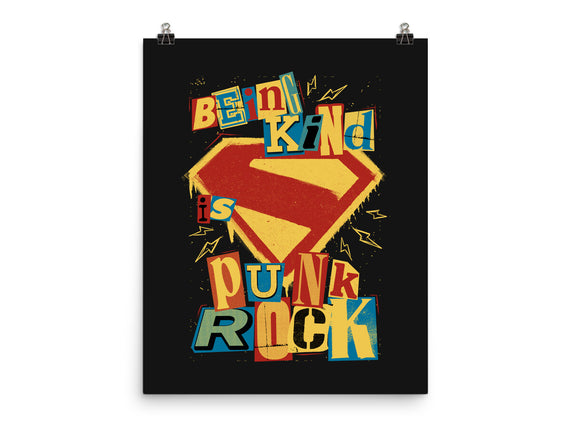 Kind Punk Superhero