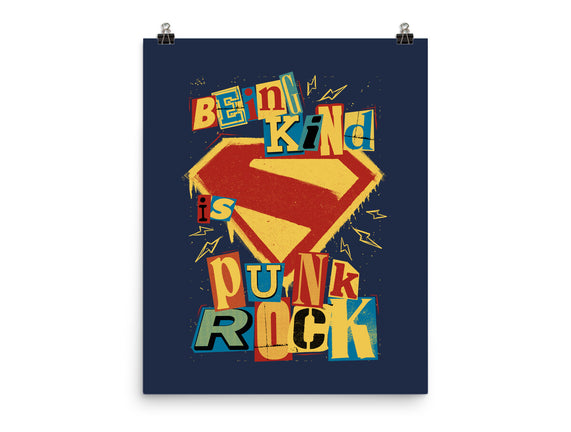 Kind Punk Superhero
