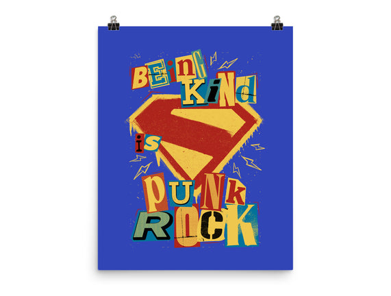 Kind Punk Superhero