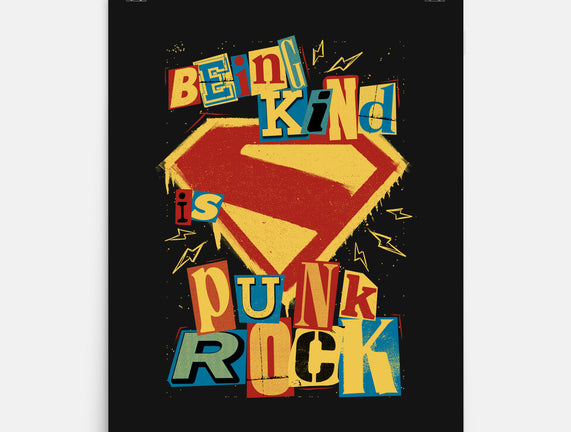Kind Punk Superhero