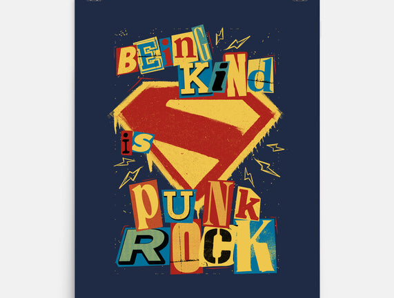 Kind Punk Superhero