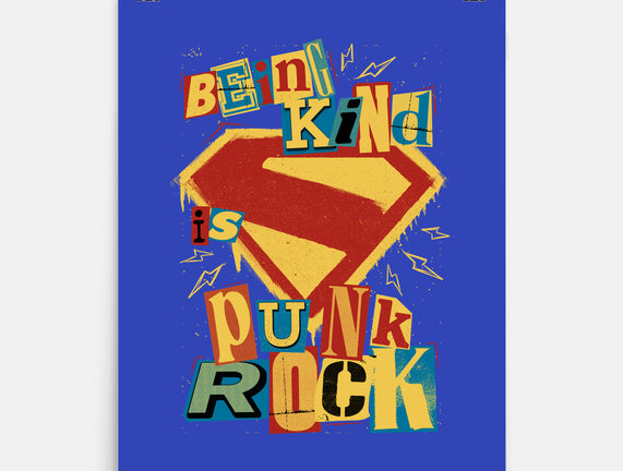 Kind Punk Superhero
