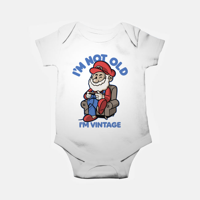 I Am Just Vintage-Baby-Basic-Onesie-Popnotic
