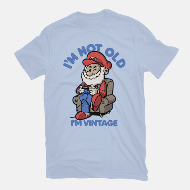 I Am Just Vintage-Womens-Basic-Tee-Popnotic