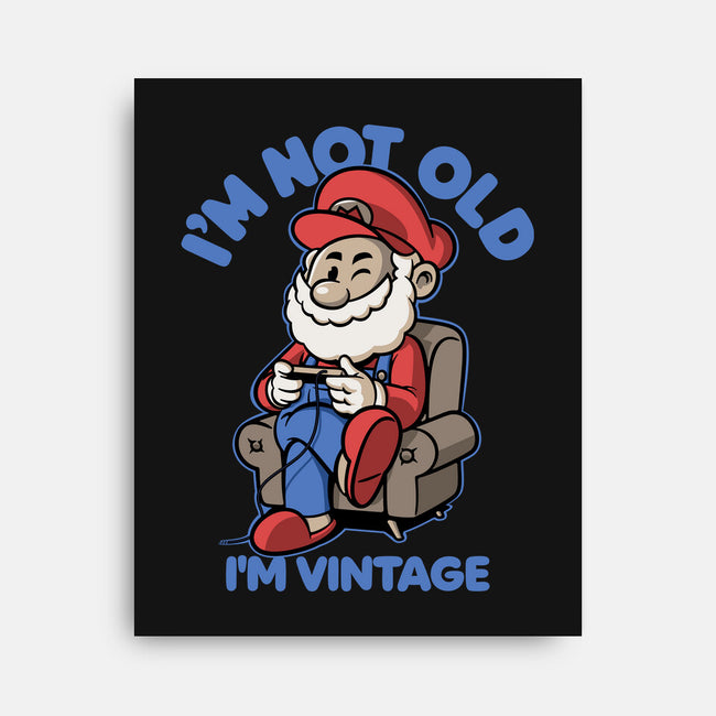 I Am Just Vintage-None-Stretched-Canvas-Popnotic