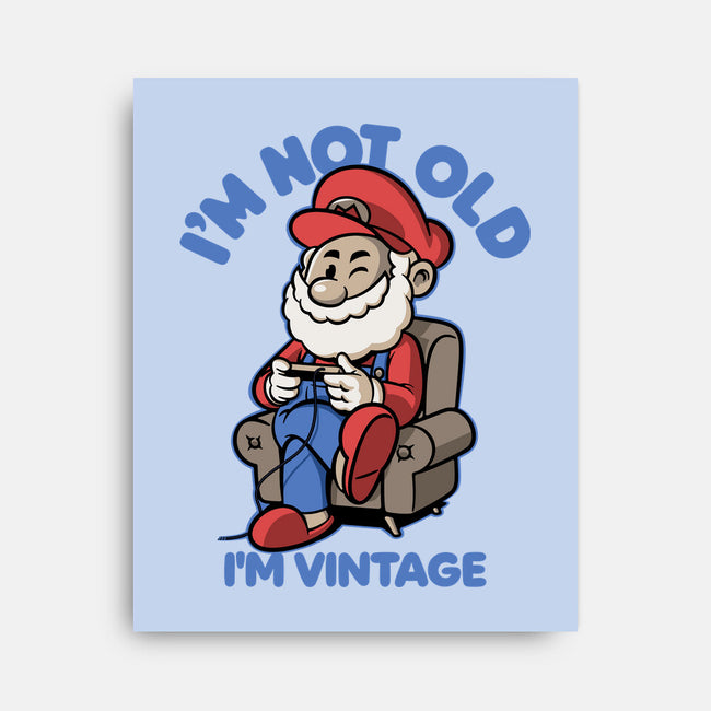 I Am Just Vintage-None-Stretched-Canvas-Popnotic