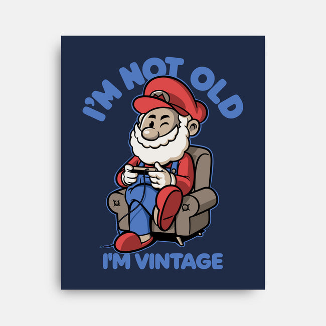 I Am Just Vintage-None-Stretched-Canvas-Popnotic
