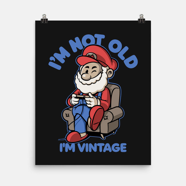 I Am Just Vintage-None-Matte-Poster-Popnotic