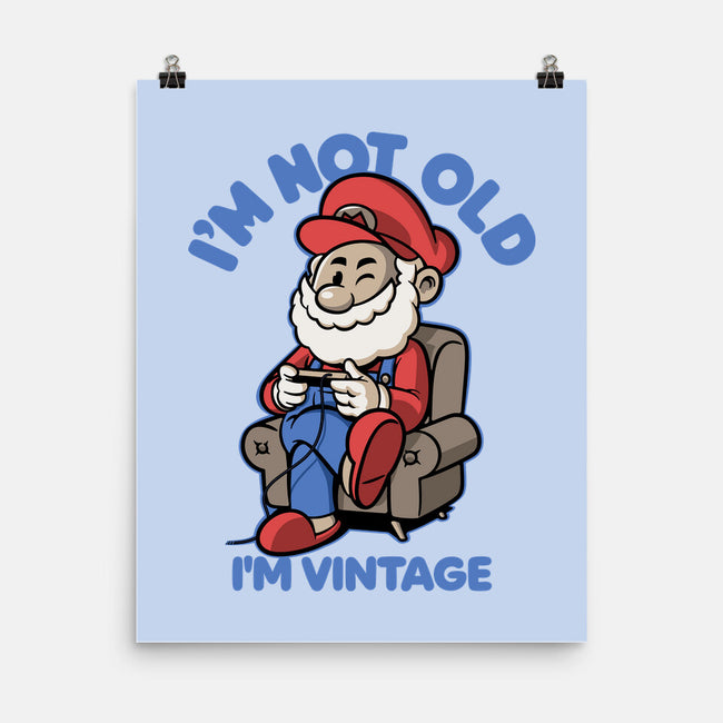 I Am Just Vintage-None-Matte-Poster-Popnotic