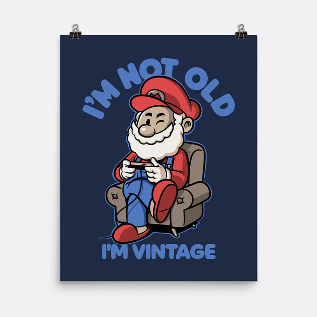 I Am Just Vintage-None-Matte-Poster-Popnotic