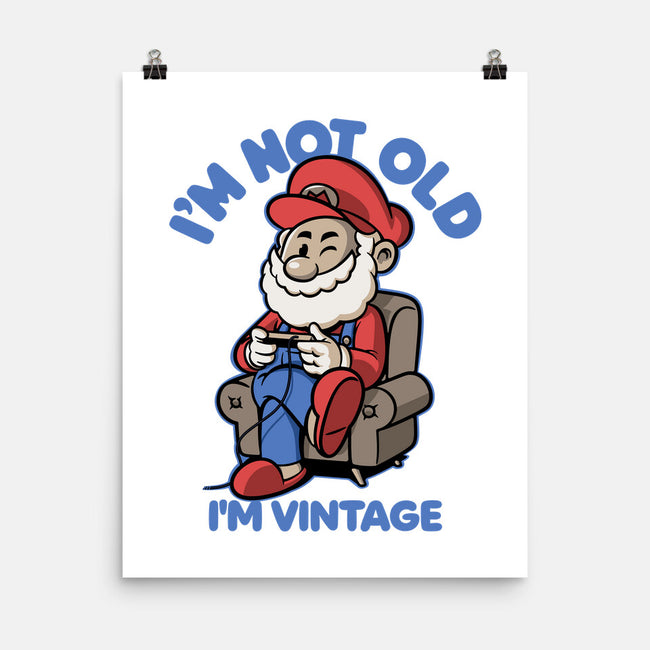 I Am Just Vintage-None-Matte-Poster-Popnotic