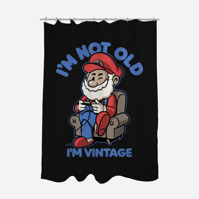 I Am Just Vintage-None-Polyester-Shower Curtain-Popnotic