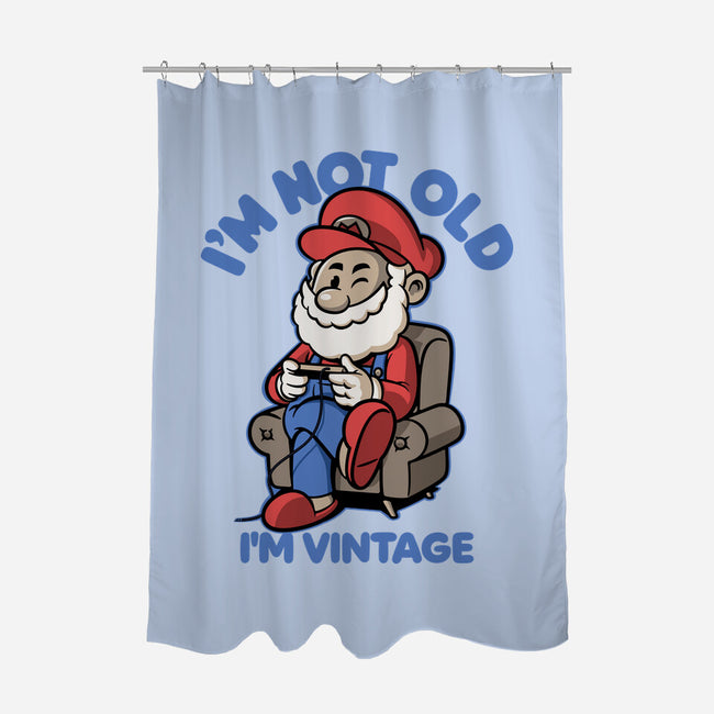 I Am Just Vintage-None-Polyester-Shower Curtain-Popnotic