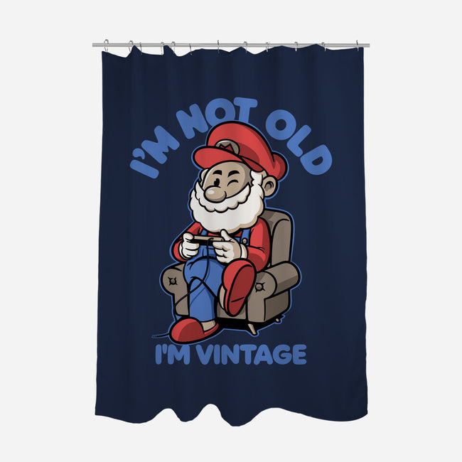 I Am Just Vintage-None-Polyester-Shower Curtain-Popnotic
