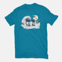The Great Wave Of Snow-Mens-Basic-Tee-zascanauta