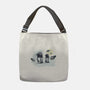 The Great Wave Of Snow-None-Adjustable Tote-Bag-zascanauta