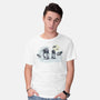 The Great Wave Of Snow-Mens-Basic-Tee-zascanauta