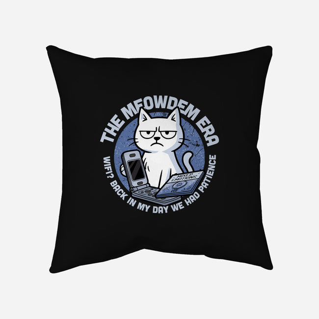 The Meowdem Era-None-Removable Cover w Insert-Throw Pillow-Lorets