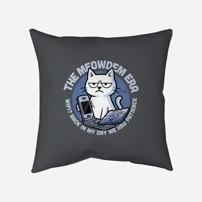 The Meowdem Era-None-Removable Cover w Insert-Throw Pillow-Lorets
