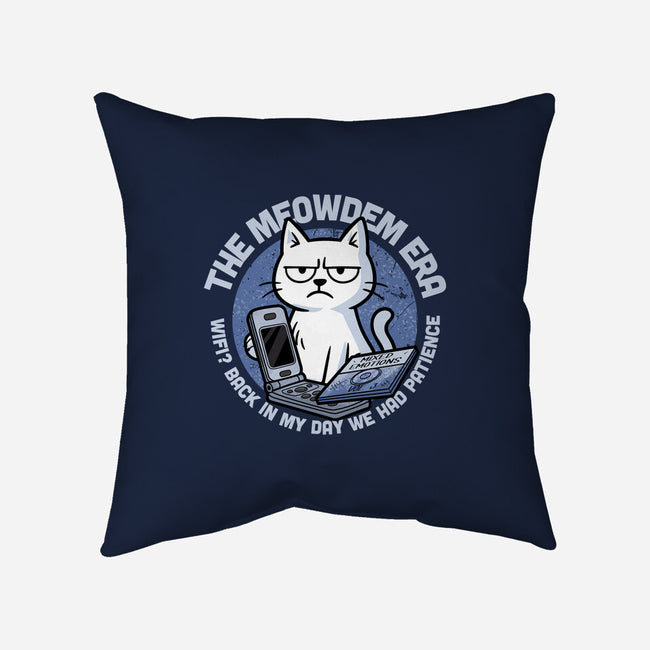 The Meowdem Era-None-Removable Cover w Insert-Throw Pillow-Lorets