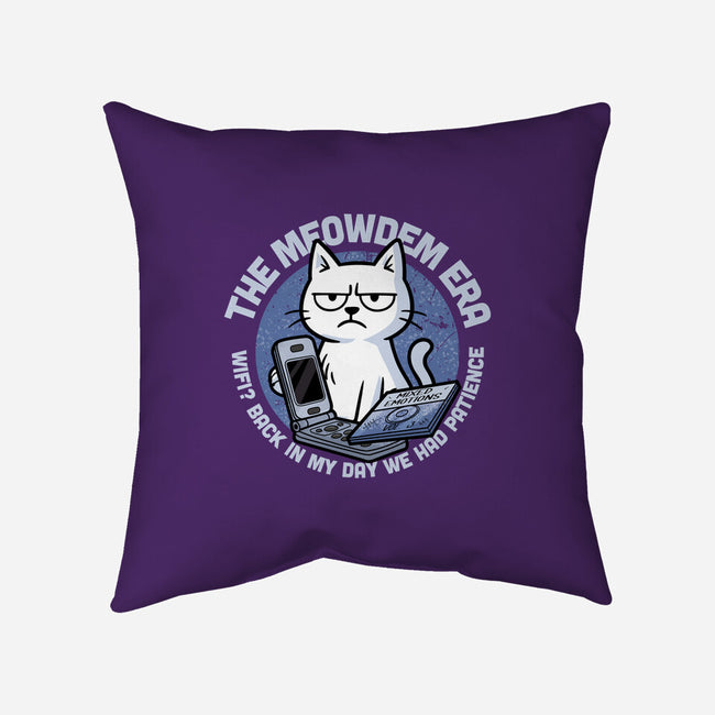 The Meowdem Era-None-Removable Cover w Insert-Throw Pillow-Lorets