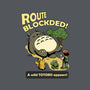 Route Blocked-Womens-Fitted-Tee-JamesQJO