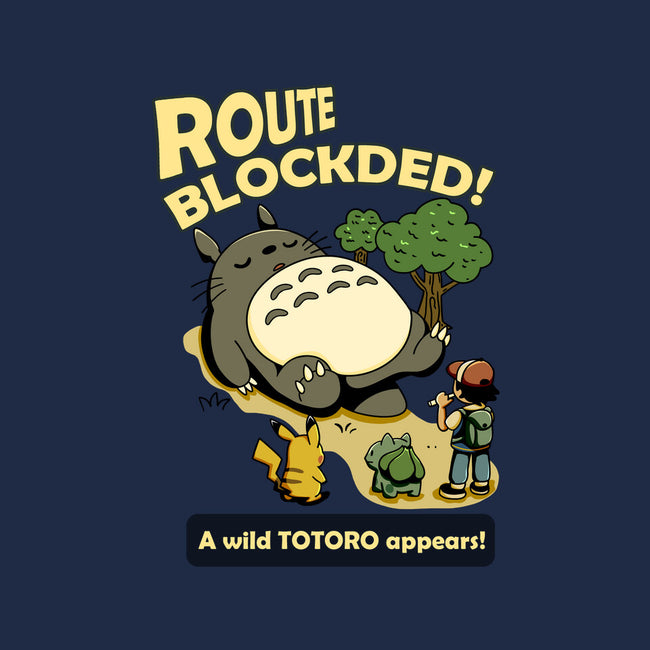 Route Blocked-None-Polyester-Shower Curtain-JamesQJO