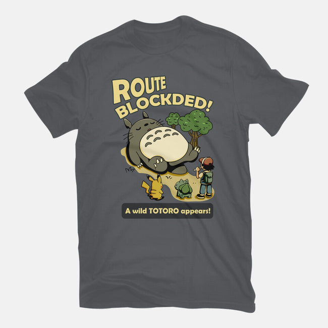 Route Blocked-Unisex-Basic-Tee-JamesQJO
