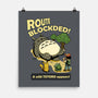 Route Blocked-None-Matte-Poster-JamesQJO
