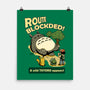 Route Blocked-None-Matte-Poster-JamesQJO