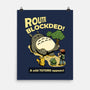 Route Blocked-None-Matte-Poster-JamesQJO