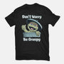 Don't Worry Be Grumpy-Mens-Basic-Tee-NMdesign