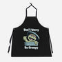 Don't Worry Be Grumpy-Unisex-Kitchen-Apron-NMdesign