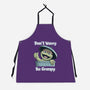 Don't Worry Be Grumpy-Unisex-Kitchen-Apron-NMdesign